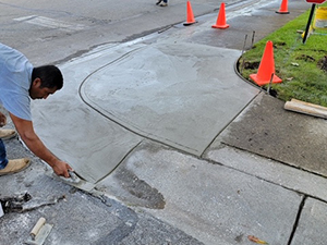 Concrete Sidewalk Work Indiana
