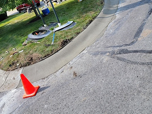 Culdesac Pavement Repair Indianapolis