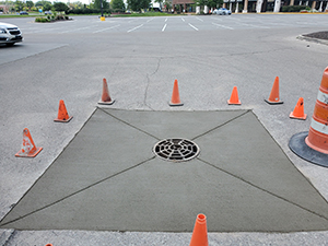 Parking Lot Drain Paving Indiana